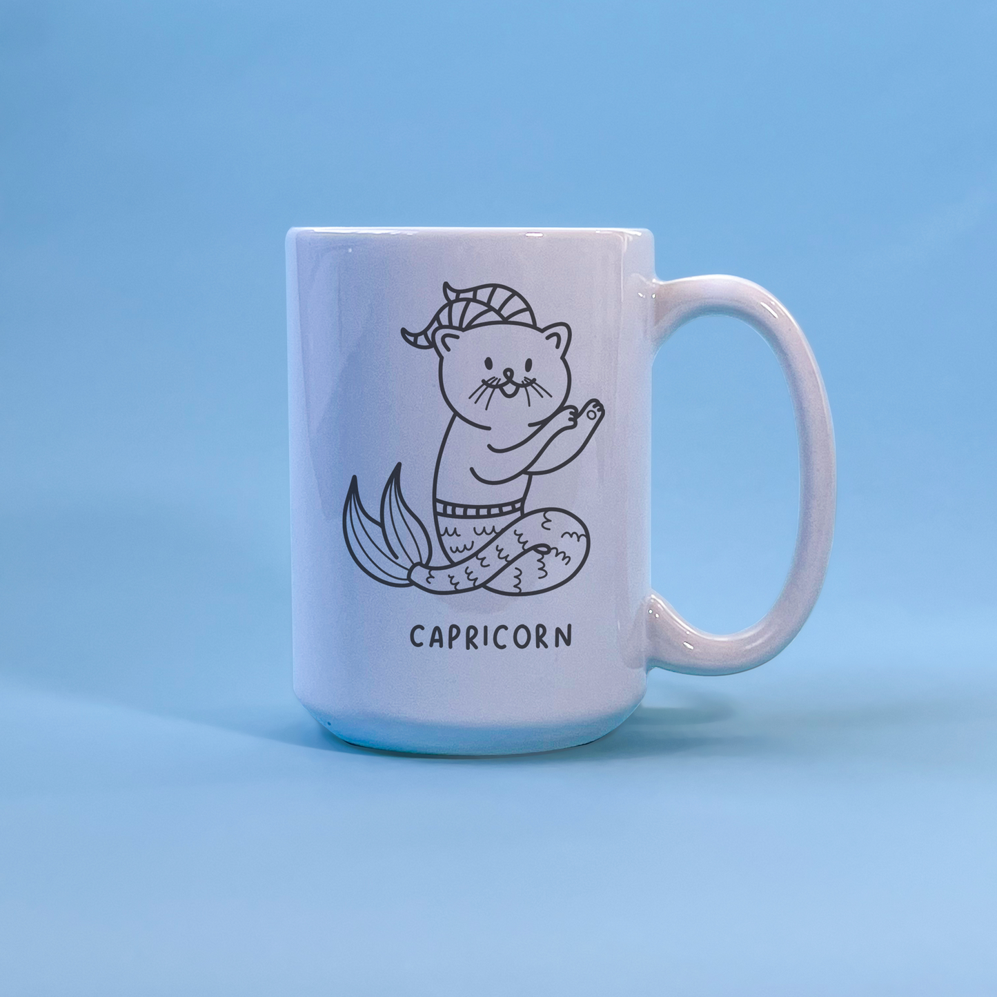 Capricorn Cat Mug