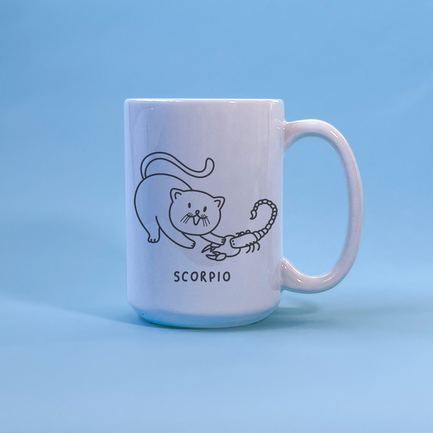 Scorpio Cat Mug