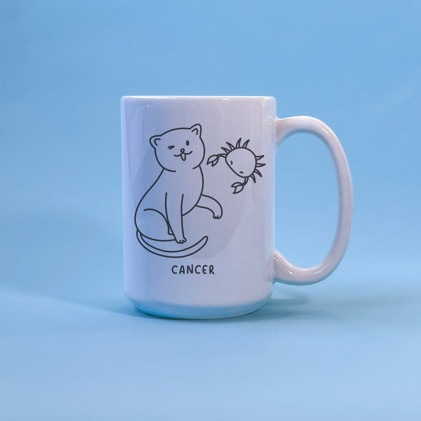 Cancer Cat Mug