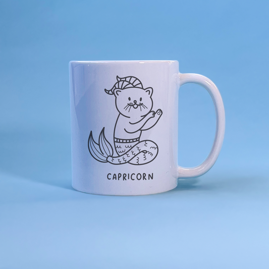 Capricorn Cat Mug