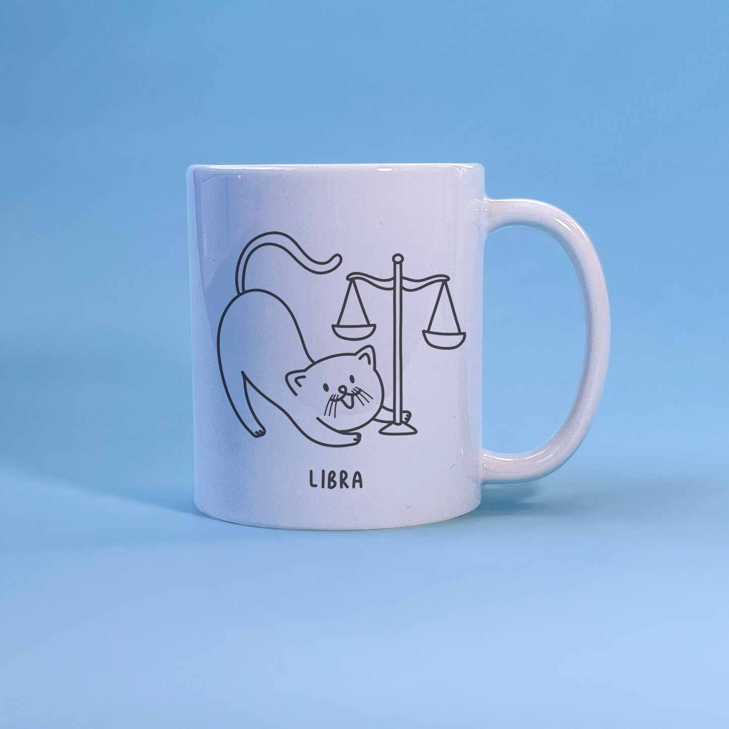 Libra Cat Mug