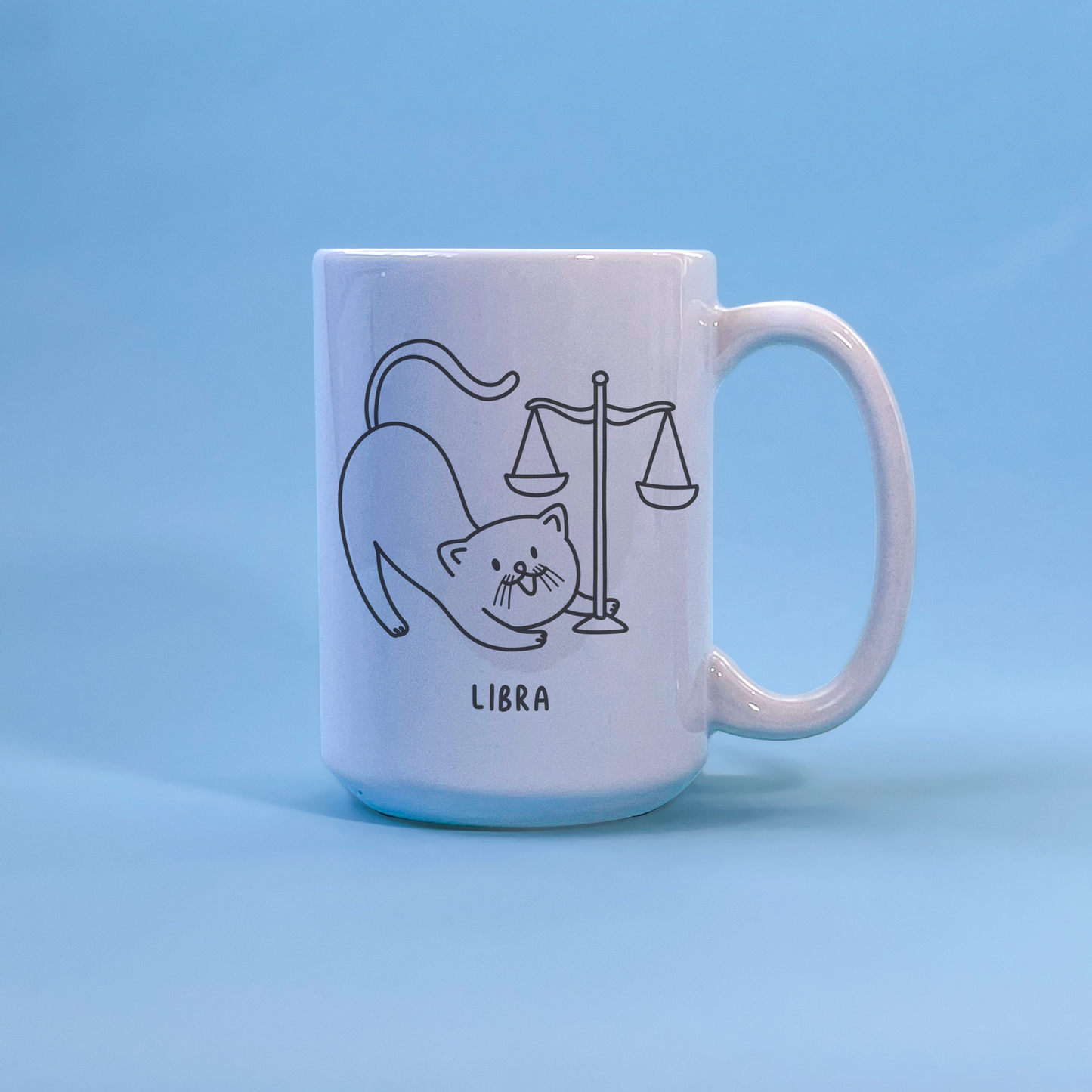 Libra Cat Mug