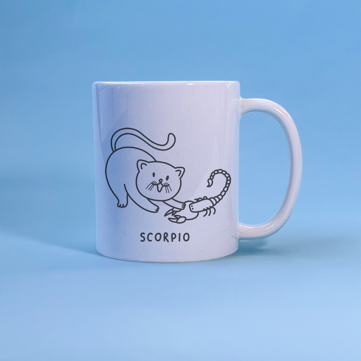 Scorpio Cat Mug