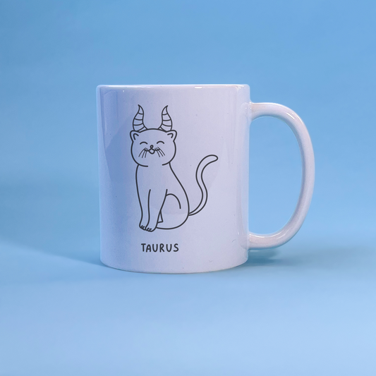 Taurus Cat Mug