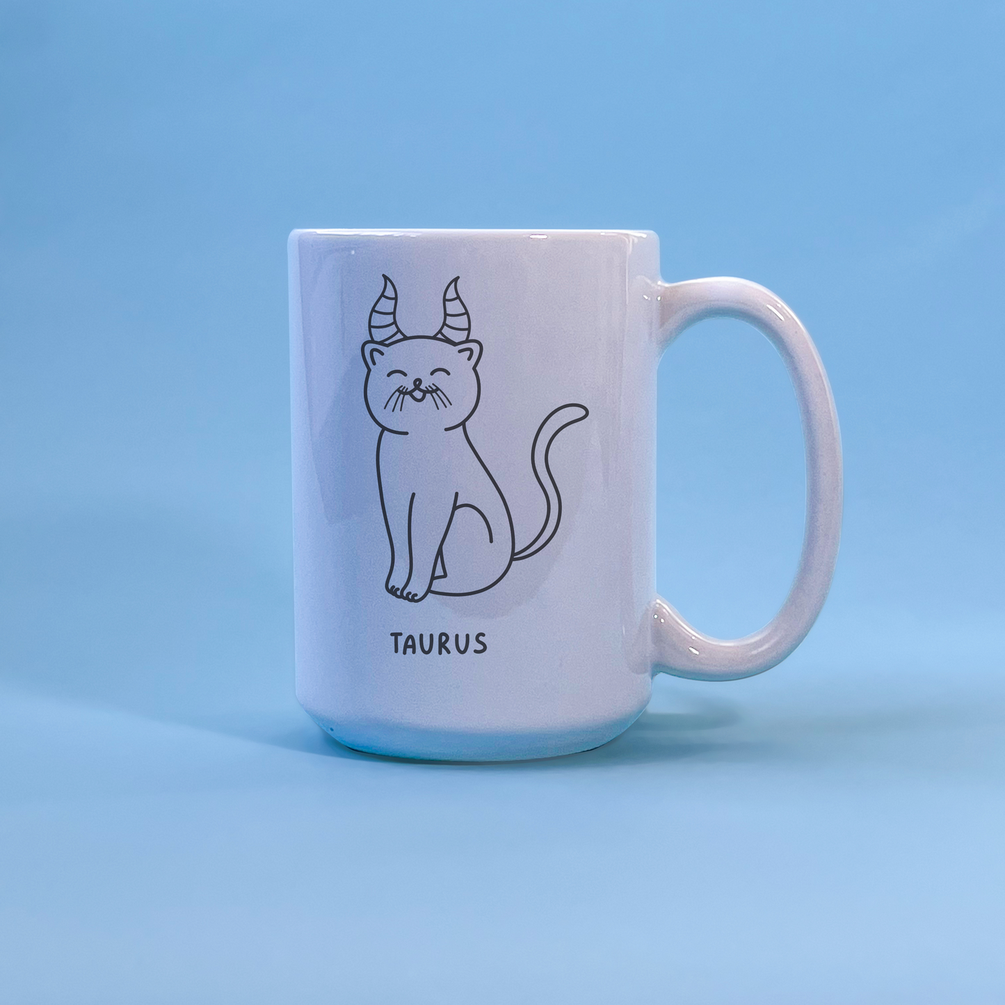 Taurus Cat Mug